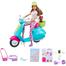 Barbie HGM55 Fashionistas Doll And Scooter Travel Playset image