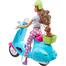 Barbie HGM55 Fashionistas Doll And Scooter Travel Playset image