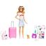 Barbie HJY18 Doll And Accessories, 'Malibu' Travel Set image