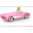 Barbie HPK02 The Movie Pink Corvette Convertible Barbie The Movie Car, Vintage-Inspired Pink image