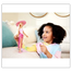 Barbie HPL73 Blonde Doll With Swimsuit And Beach-themed Accessories BARBIE - HPL73 Blonde Doll with Pink and White Swimsuit, Sun Hat, Carry Bag and Beach Accessories, image