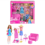 Barbie HPL78 Fashion Set with Doll and Wardrobe Set image