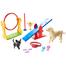 Barbie Ken Dog Trainer Doll with Accessories and 2 Dogs Figures, Hoop Ring, Balance Bar, Jumping Bar, Trophy and 2 Winner Ribbon image