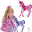 Barbie Princess and Baby unicorn Gift Set image
