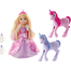 Barbie Princess and Baby unicorn Gift Set image