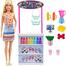 Barbie Smoothie Bar Playset with Blonde Doll image