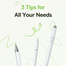 Baseus BS-PS051 3 In 1 Magnetic Stylus Pen For iPad Tablet Phone image