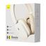 Baseus Bowie H1 Noise-Cancelling Wireless Headphones Rice (NGTW230002)-White image