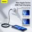 Baseus Crystal Shine Series 20W Fast Charging Type-C to Lightning For Iphone 1.2m Data Cable Black image