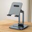 Baseus Desktop Biaxial Foldable Metal Stand (for Phones) Grey image