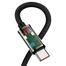 Baseus Legend Series Elbow Fast Charging Data Cable Type-C to Type-C 100W 2m Black CATCS-A01 image