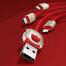 Baseus One-for-Three Data Cable USB to M L C (CASX010009) – Red Color image