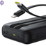 Baseus PPJP312 20000mAh 22.5W Power Bank with Attached Type-C and Lightning Cable image