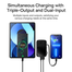Baseus Qpow Pro 20000mAh 20W Digital Display Power Bank With Built-In Lightning Cable image