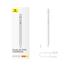 Baseus Smooth Writing 2 Series Plug-Type Stylus USB-C Active Version, Moon White (With USB-A to USB-C cable and active pen tip) image