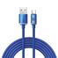 Baseus USB to Type-C 100W Crystal Shine Series Fast Charging Data Cable 1.2m Blue image
