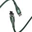 Baseus Zinc Magnetic Cable USB For iP 2A 1m (Charging) - Green image