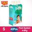 Bashundhara Pant System Baby Diaper (S Size) (4-8 kg) (42 pcs) image