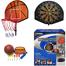 Basketball Stands With Darts Target image