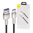 Baseus Cable Flash Series 2 2T-for-Three Charging Cable100W 1.2M Blue Cas030103 image