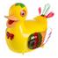 Battery Operated Happy Duck Lay An Egg Toy For Kids With Light and Music (duck_egg_yellow) image
