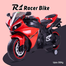 Baybee R1 Racer Battery Operated Bike For Kids Motor Bike for Kids-Electric Bike for Kids/Bike for Kids to Ride Red image