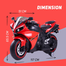 Baybee R1 Racer Battery Operated Bike For Kids Motor Bike for Kids-Electric Bike for Kids/Bike for Kids to Ride Red image