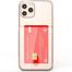 Baykron Clear Credit Card Case for new Iphone 11 image