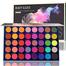 Beauty Glazed Color Vibes Eyeshadow Palette Matte Glitter Eye Shadow Light Purple Eyeshadow Shiny Neon Pigment Makeup Palette image