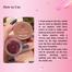 Beauty Glazed Velvet Matte Lipstick Mud Moisturize Waterproof Long Lasting Double Use For Lip And Cheek - 305 - Lipstick image