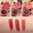 Beauty Glazed Velvet Matte Lipstick Mud Moisturize Waterproof Long Lasting Double Use For Lip And Cheek - 302 image