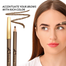 Beauty Glazed Waterproof Eyebrow Pencil - #01 Dark Brown image
