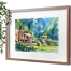 Beauty of Hill, Watercolor Landscape - (18x15)inches image