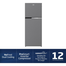 Beko No Frost Refrigerator 375 Ltr B3RCNS37HXB Grey image