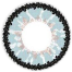 Bella Circle Mist Gray Highlight Color Contact Lens image