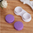 Bella Mint Gray Elite Color Contact Lens With Kit Box image