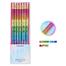 Bensia Rainbow Colour Glitter Barrel pencil 7 pcs image