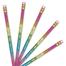 Bensia Rainbow Colour Glitter Barrel pencil 7 pcs image