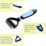 Best Dog Cat Dematting Fur Removal Tool Grooming Comb Undercoat Removal Rake Brush image