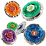 Beyblade 4D System Metal Series Fusion Top Rapidity Fight Metal Master Beyblade 4D Launcher Grip Set Collection image