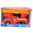 Big Fire Truck Engine Toy For Toddlers Boys and Girls- Red image