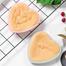 Big Heart And Round Shape Design Silicon Cake Mold (1 pcs) image