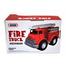 Big Plastic Toy Fire Truck For Toddlers Boys And Girls Fireman Engine Vehicle image