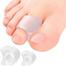 Big Toe Straightener Thumb Valgus Protector Silicone Gel Foot Fingers Toe Separator Bunion Adjuster Feet Pads Relief Foot Pain image