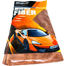 Bike And Car Washing Brown Color Microfiber Soft And Long Lasting Towel (Brand - Smart Kit) - 13.5x26 Inch image