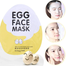 Bioaqua Egg Face Mask Moisturizing, Oil-Control Face Mask For Transparent Skin Making image