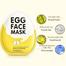 Bioaqua Smooth Moisturizing Egg Facial Mask Oil Control Pores Whitening Brighten Mask Skin Care-5pcs image