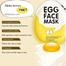 Bioaqua Smooth Moisturizing Egg Facial Mask Oil Control Pores Whitening Brighten Mask Skin Care-5pcs image