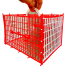 Birds Carrying Cage Only for Small Birds 1pc (Folding) Mix Color 8x6inch image