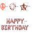 Birthday Decorations Items With Led Lights -14Pcs image
